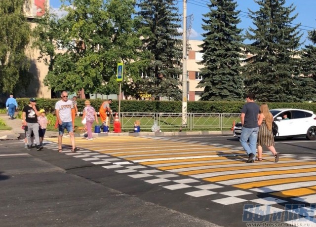 Не прихоти ради. По просьбе людей в Обнинске реорганизуют сразу два пешеходных перехода