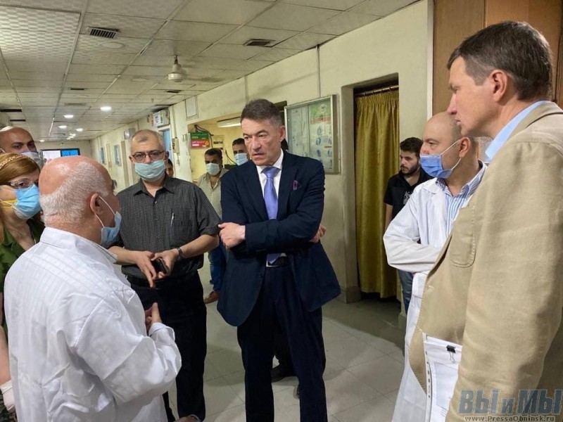 Андрей Каприн поможет сирийским коллегам восстановить онкологическую службу в их стране